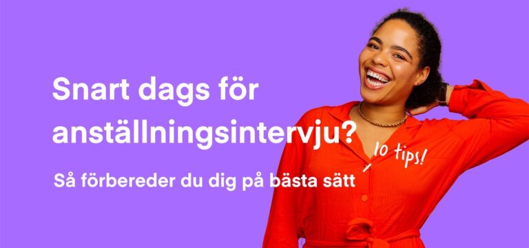 The Place tipsar om hur du bäst förbereder dig inför anställningsintervjun.