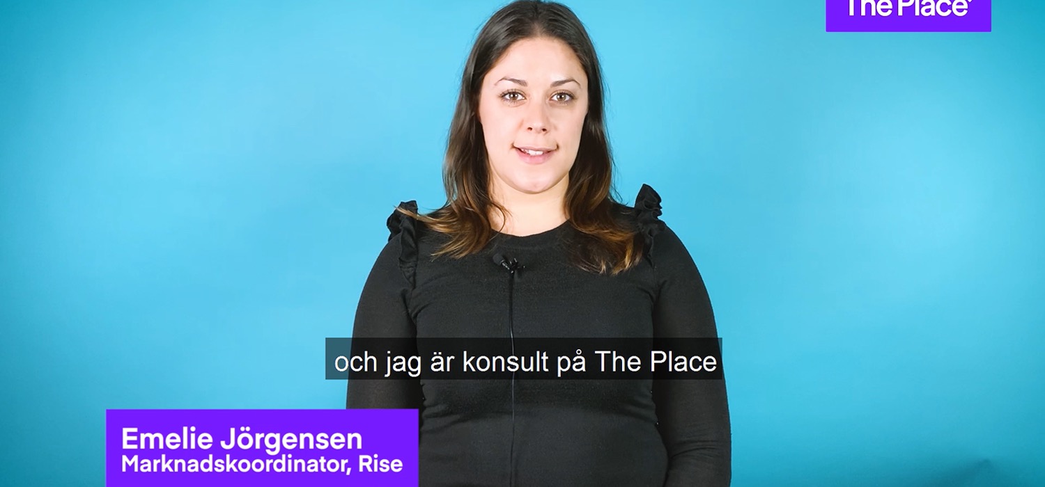 Möt Emelie, vår vassa konsult på RISE