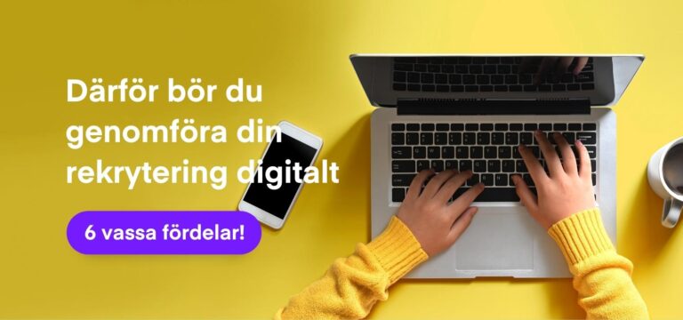 The Place: 6 fördelar med digital rekrytering