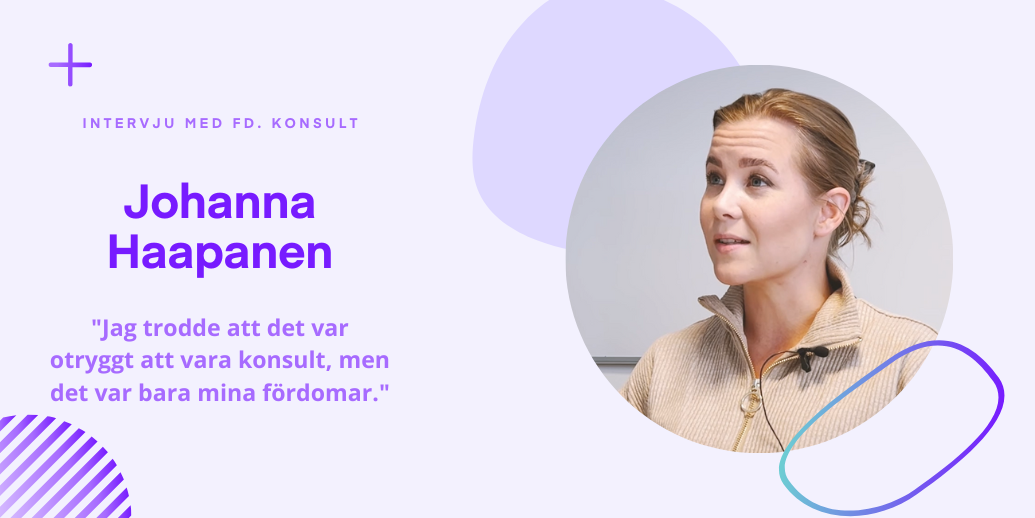 Rätt person på rätt plats: Johanna Haapanen